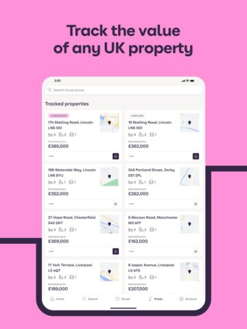 iOS için Zoopla property search UK