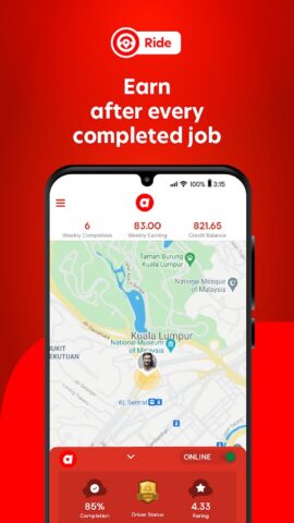 airasia ride Driver для Android