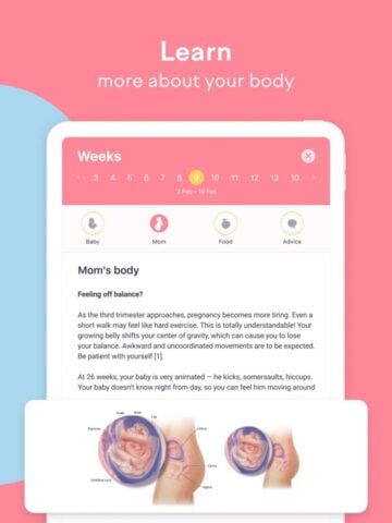 ตั้งครรภ์ – ปฎิทินประจำเดือน สำหรับ iOS