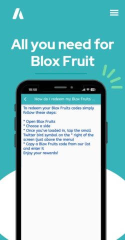 blox fruit code สำหรับ Android