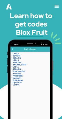 blox fruit code для Android
