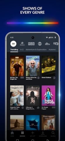 Android için discovery+ | Stream TV Shows