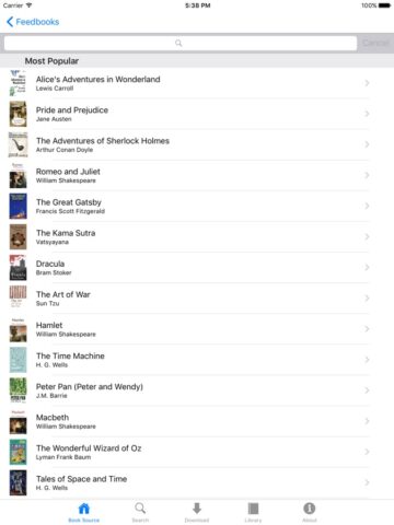 eBook Downloader Search Books لنظام iOS