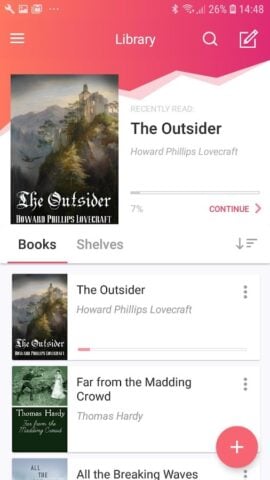 Android용 eBoox: ePub PDF e-book Reader