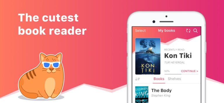 eBoox – fb2 ePub book reader สำหรับ iOS
