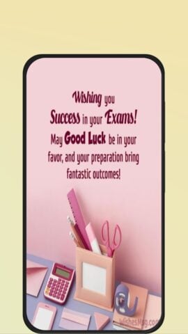 exam wishes per Android