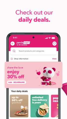 Android 版 foodpanda – 線上美食訂購及生鮮雜貨外送