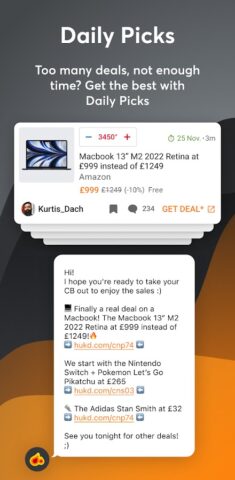 Android için hotukdeals – Deals & Discounts