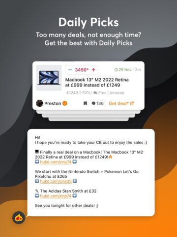 iOS용 hotukdeals – Deals & Discounts