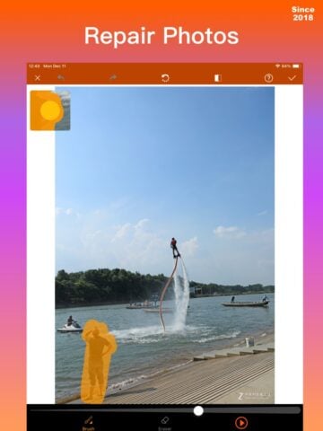 Retusche:Foto Video Radierer für iOS