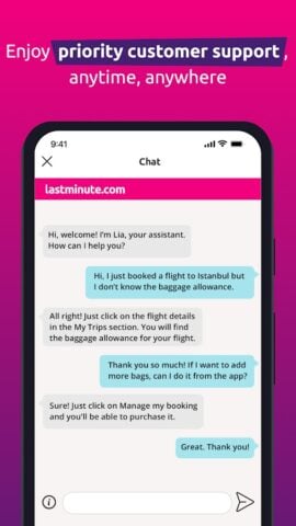 Android 用 lastminute.com – Travel Deals