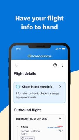 loveholidays: hotels & flights per Android