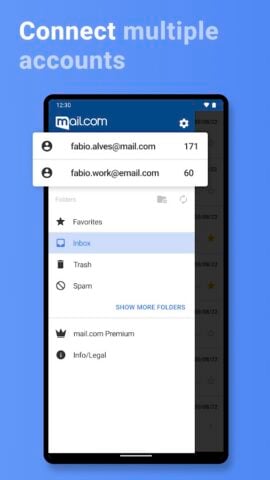 mail.com: Mail app & Cloud per Android