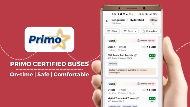 redBus Book Bus, Train Tickets สำหรับ Android