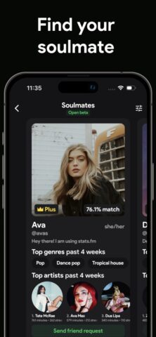 stats.fm for Spotify Music App لنظام iOS