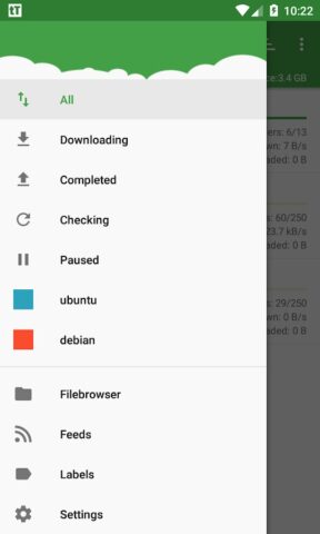 tTorrent Lite – Torrent Client for Android