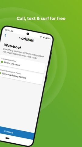 tryCricket by Cricket Wireless for Android