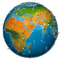 world map atlas 2024 لنظام Android