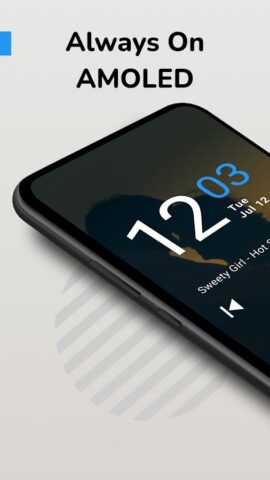 Часы на экран: Всегда активные для Android — скриншот 1