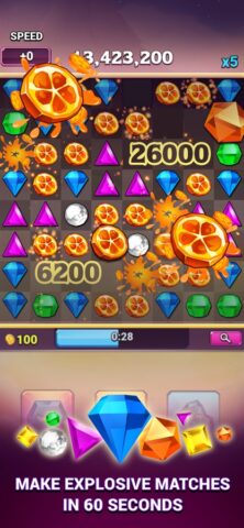 Bejeweled Blitz для iOS — скриншот 1