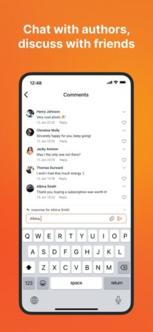 Boosty: контент-платформа для iOS — скриншот 4