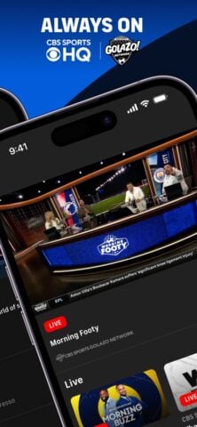 CBS Sports App: Scores & News สำหรับ iOS