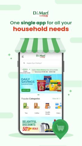 DMart Ready Online Grocery App для Android — скриншот 1