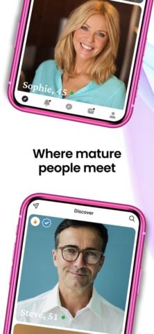 DateMyAge™ – Mature Dating 40+ para iOS