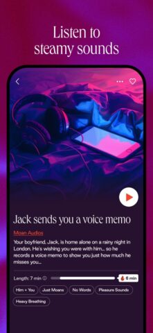 Dipsea – Sexy Audio Stories untuk iOS