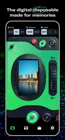 Dispo: Retro Disposable Camera для iOS — скриншот 1