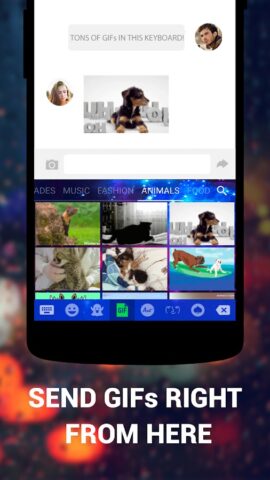 Emoji Keyboard Cute Emoticons для Android — скриншот 3