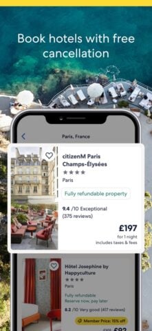 iOS 用 エクスペディア : ホテル予約、格安航空券・旅行アプリ