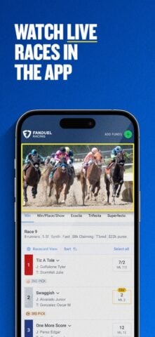 FanDuel Racing — Bet on Horses для iOS