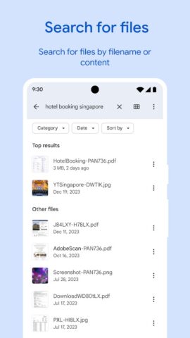Google Files — скриншот 3