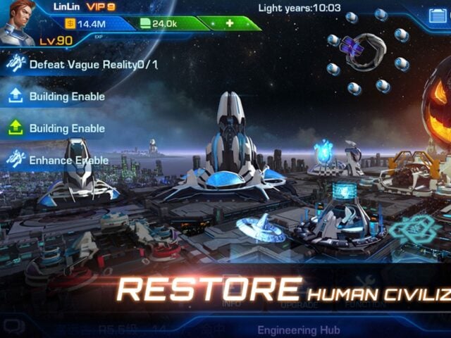 iOS 版 銀河傳說-征服宇宙星際科幻遊戲