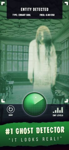 Ghost Camera Detector Radar для iOS — скриншот 1