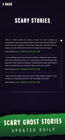 Ghost Camera Detector Radar для iOS — скриншот 3