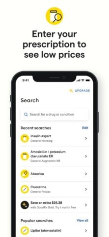 GoodRx: Prescription Saver pour iOS