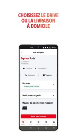 Intermarché – courses en ligne для Android — скриншот 1