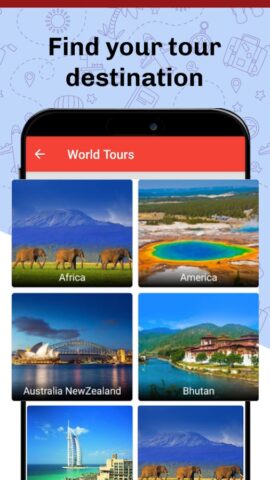 Kesari Tours для Android — скриншот 3