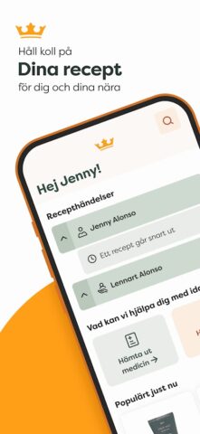 Kronans Apotek – Mina recept для Android — скриншот 1