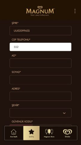 Magnum для Android — скриншот 3