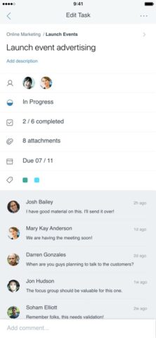 Microsoft Planner для iOS — скриншот 2