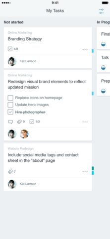Microsoft Planner для iOS — скриншот 4