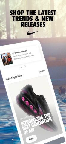 iOS 用 Nike：限定シューズとウェアを見る
