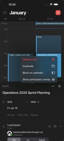 Notion Calendar для iOS — скриншот 5