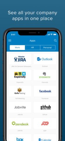 Okta Mobile для iOS — скриншот 1