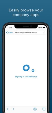 Okta Mobile для iOS — скриншот 2