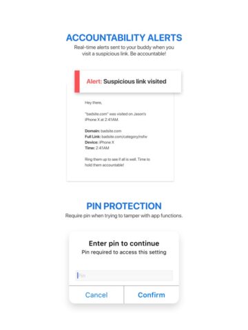 Purity — Porn Block Browser для iOS — скриншот 3