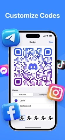 Leitor de Código QR e Barras para iOS